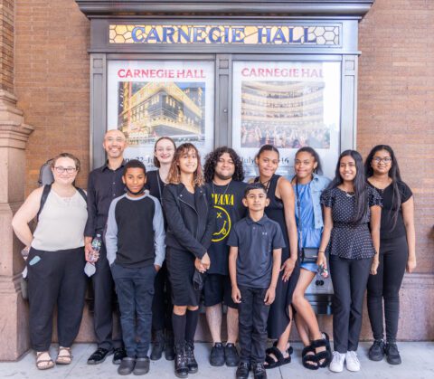 ESYO Students at Carnegie Hall