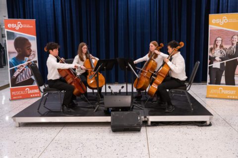 ESYO Members Perform at NYS Inauguration Gala