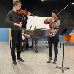 ESYO Fiddle Students