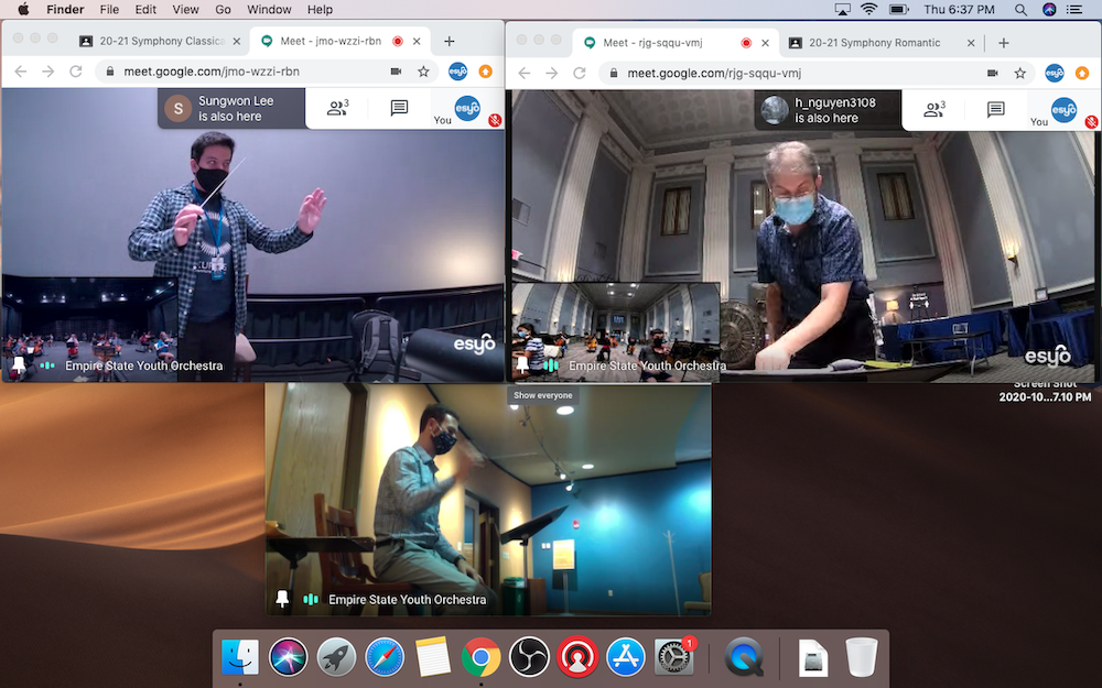 ESYO Virtual Ensemble Rehearsal
