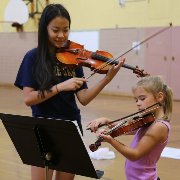 ESYO Violin Students