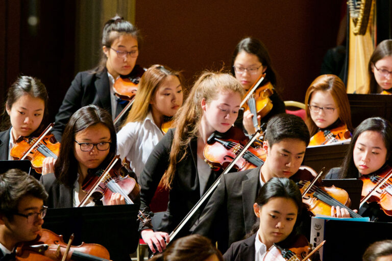 Youth Orchestra Students